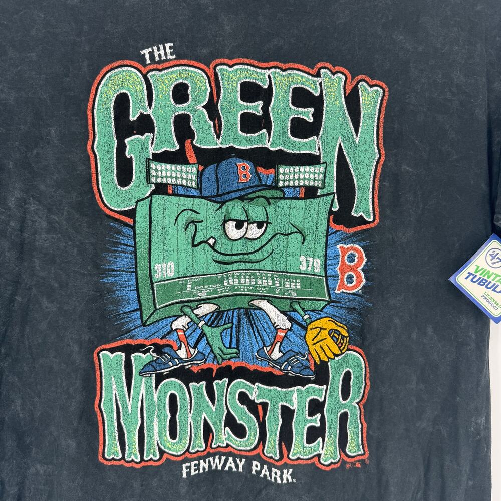 The Big Green Monster Mineral Wash T-Shirt Size 2X NWT Short Sleeve - Picture 3 of 8